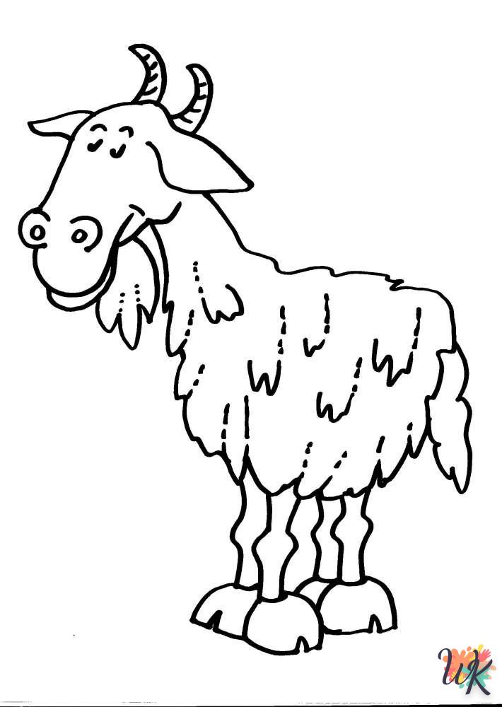 Pecora 18 Disegni da Colorare Pecora 16